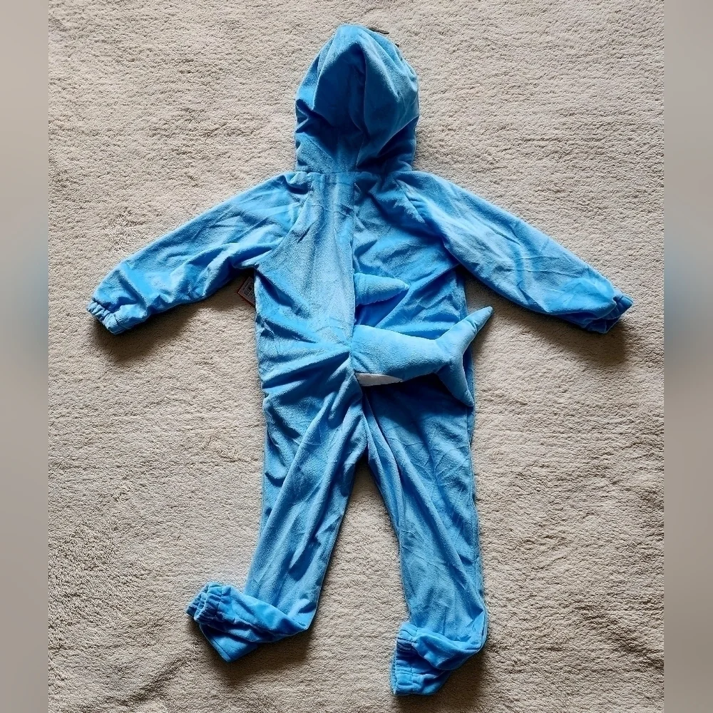 New baby/ toddler shark Halloween costume/ jumpsuit, size 2/3t